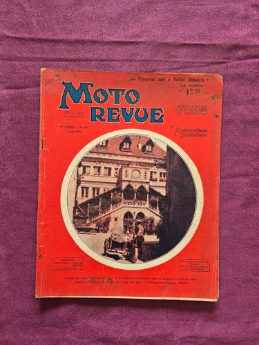 Moto revue 334 08 1929 - moto, 08-1929
