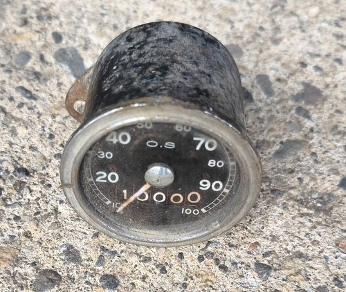 Compteur fond noir monet - os,